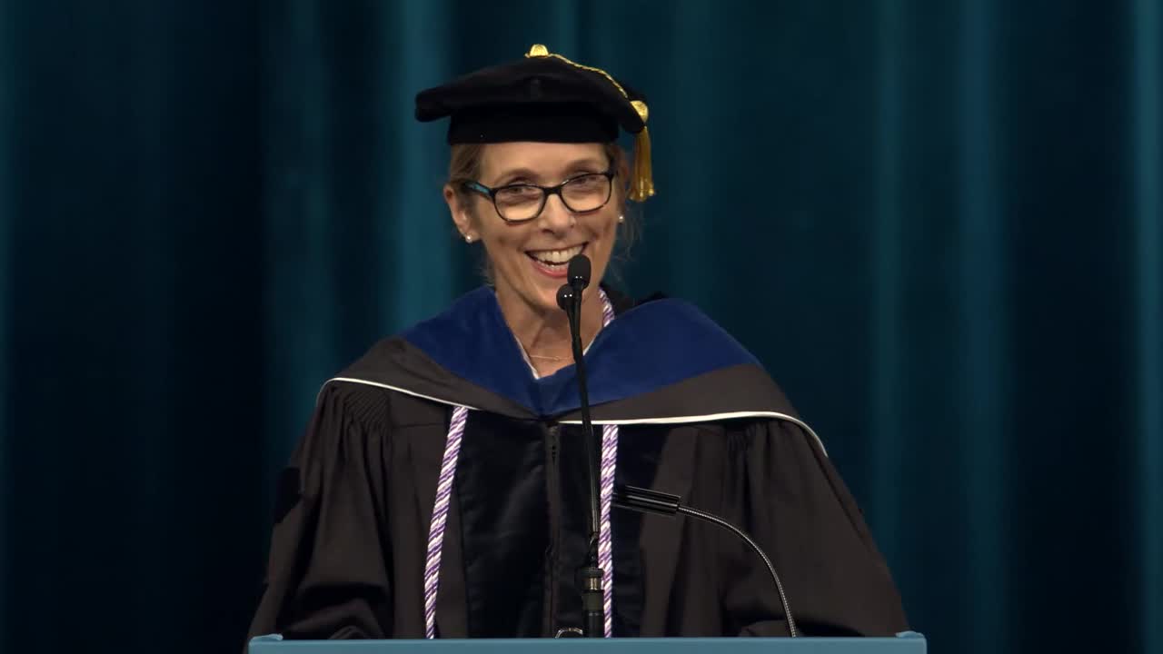 Filmmaker Carolyn Jones Speaks at 2018 School of Nursing Commencement
