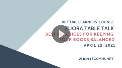 [Playlist] Best Practices for Keeping your Books Balanced (April 2021)