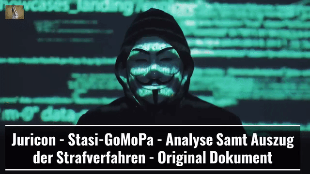 Edit Juricon - Stasi-GoMoPa - Analyse Samt Auszug der Strafverfahren - Original Dokument