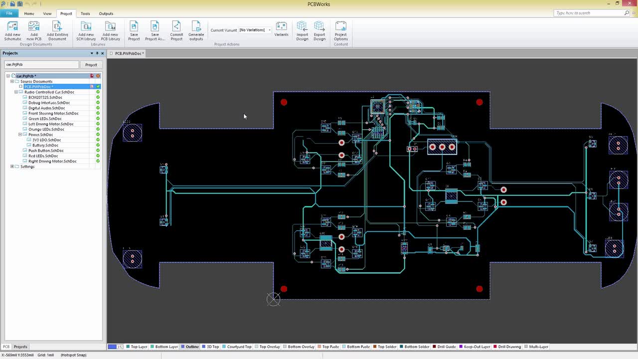 Сборочный чертеж altium designer