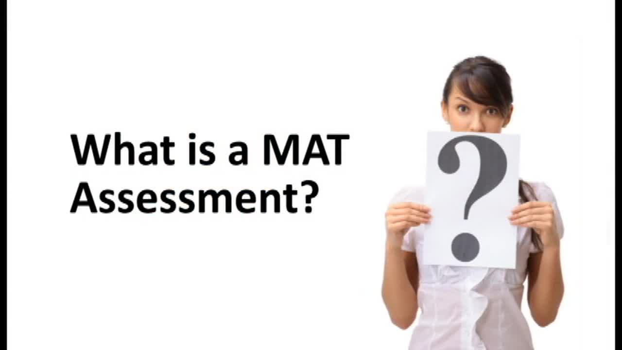 What is a MAT Assessment My Learning Centre
