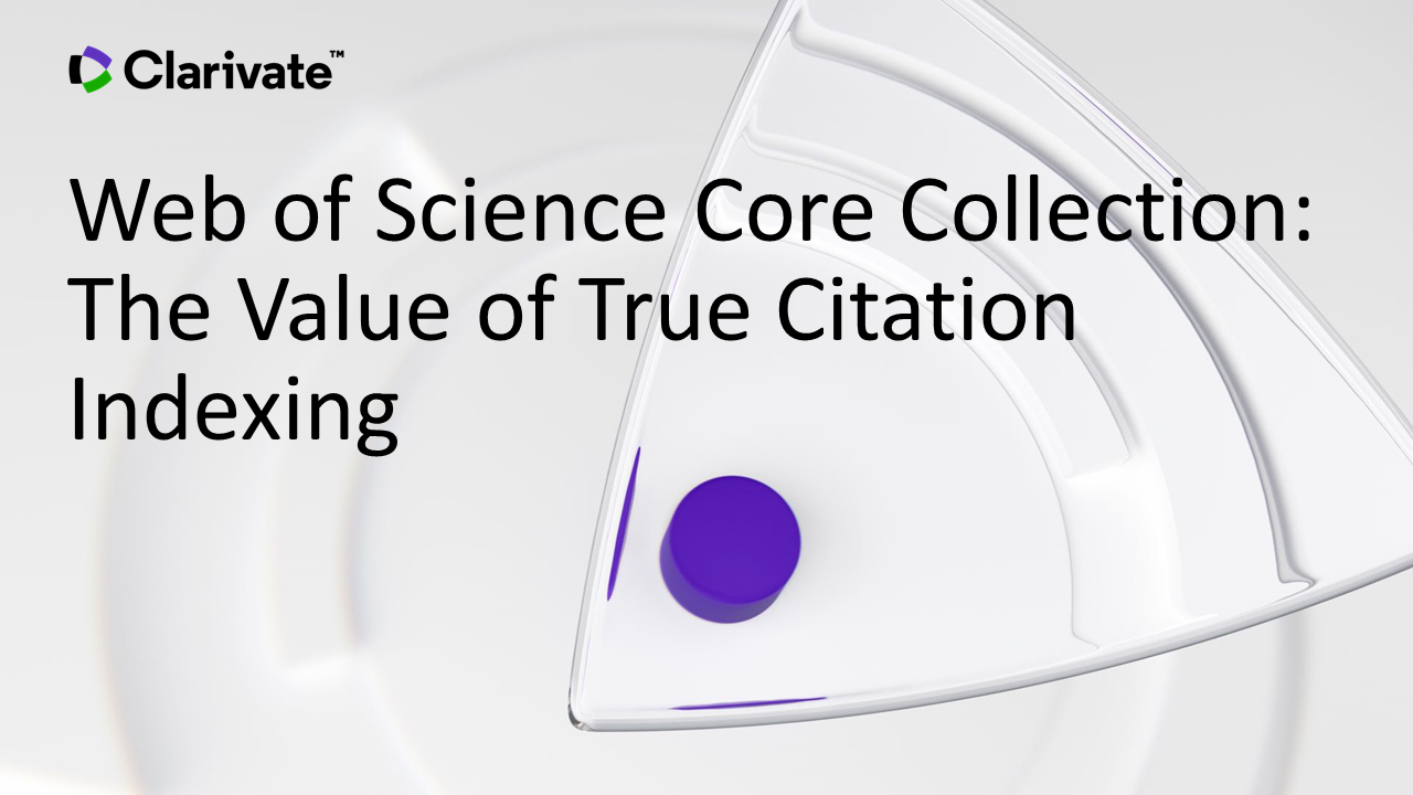 Web of science core collection