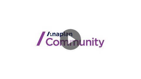 Anaplan Community Forward 2022