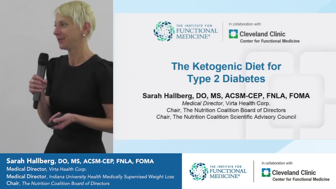 Ketogenic Diet for Diabetes with Sarah Hallberg, DO