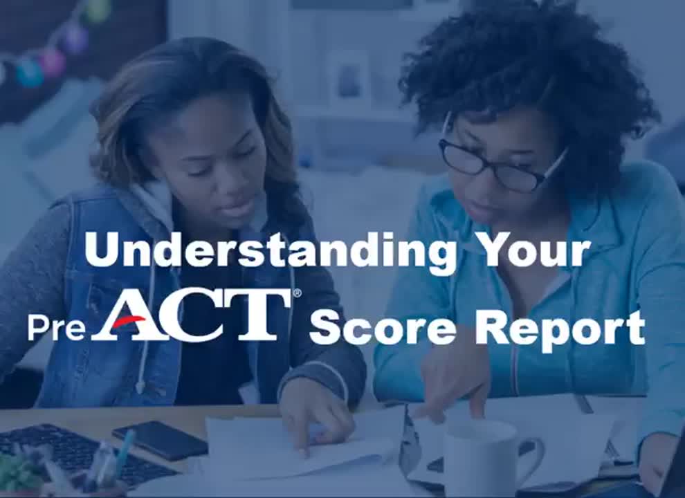Understanding your PreACT Student Score Report
