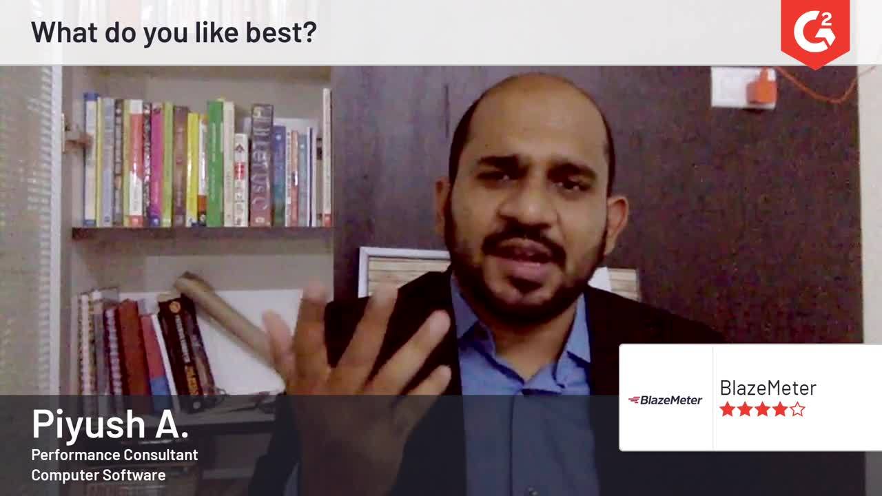 BlazeMeter Continuous Testing Platform review by Piyush A.