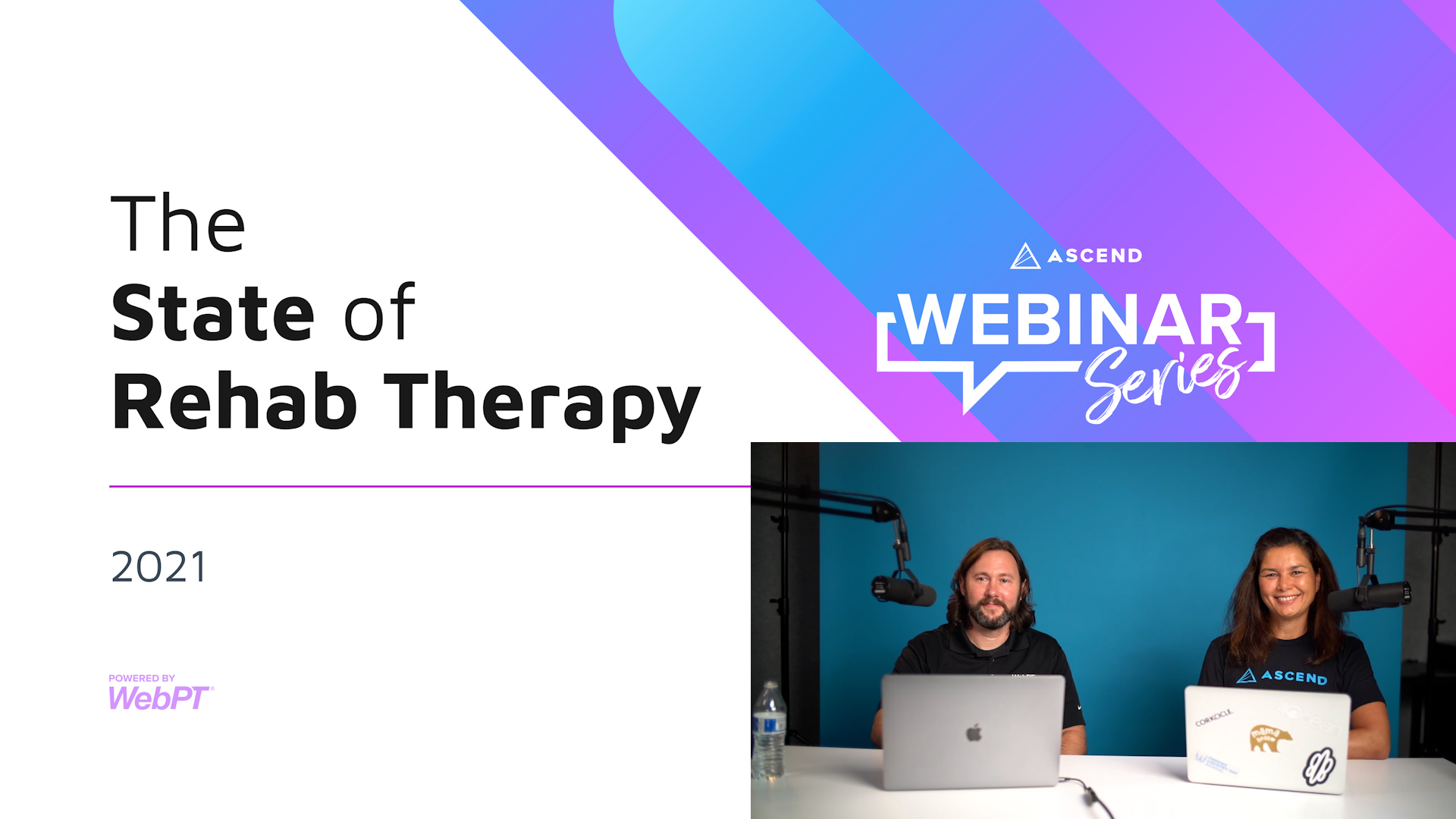 WebPT video on the webinar