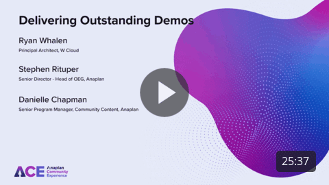Delivering Outstanding Demos