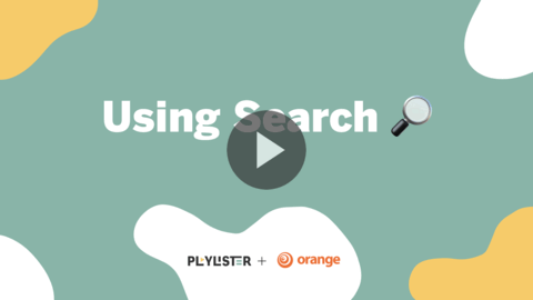 How to Search Media in Playlister