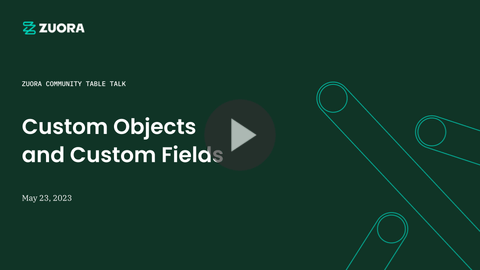 Custom Objects and Fields - May 23, 2023