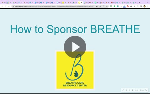 How to Sponsor BREATHE