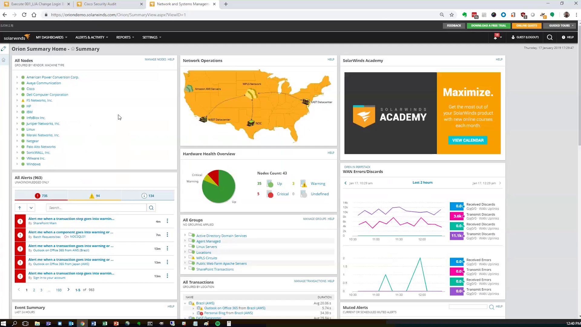 solarwinds ncm