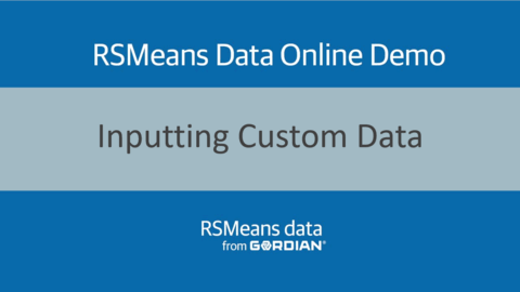 Inputting Custom Data