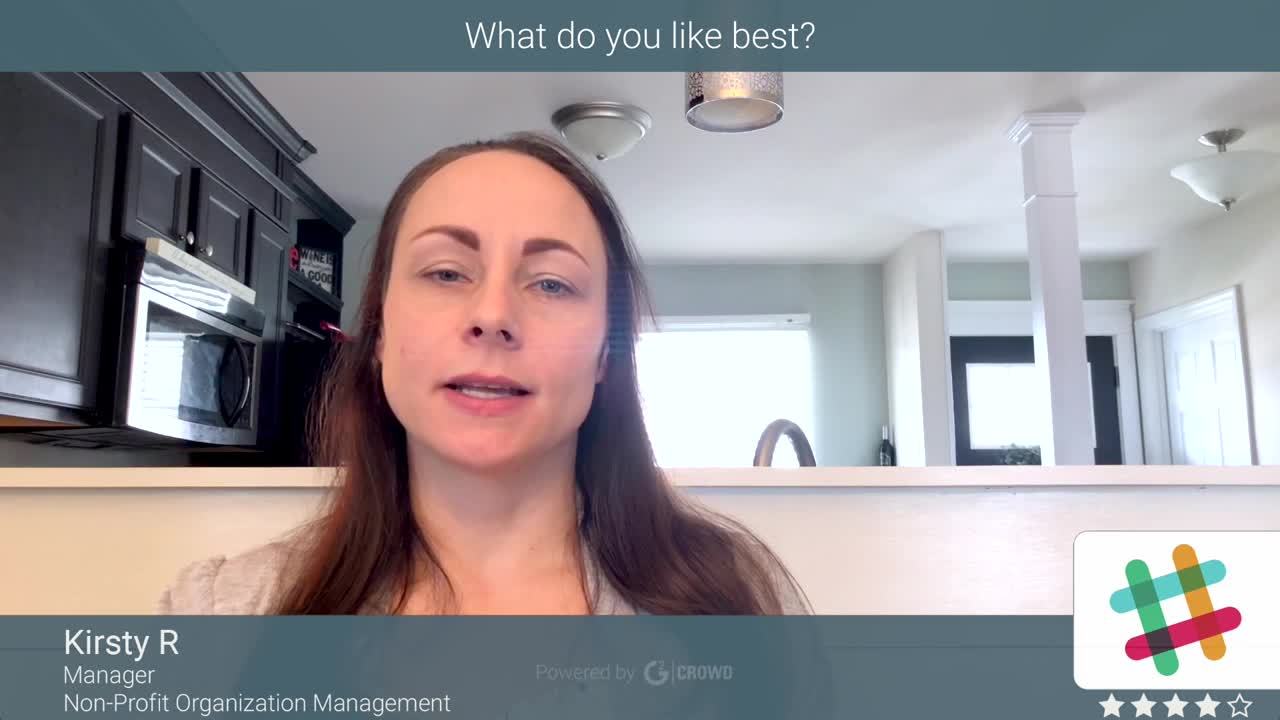 Slack review by Kirsty R.