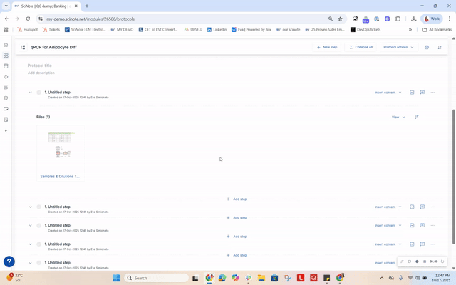 How to restore a deleted file in SciNote