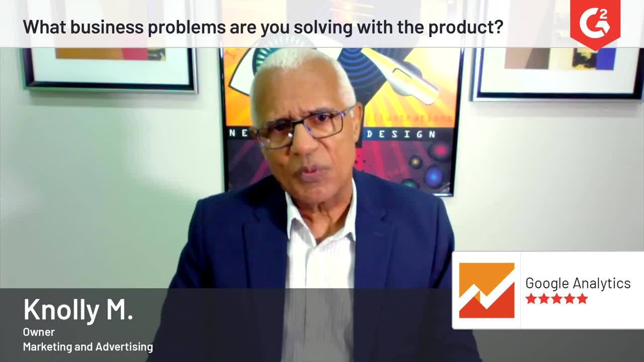 Google Analytics Bewertung von Knolly M.