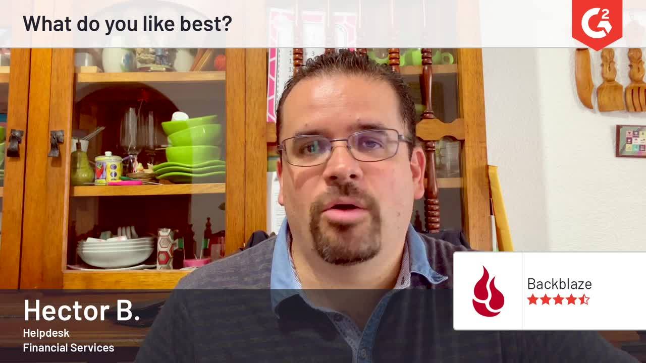 Backblaze B2 Cloud Storage review by Héctor B.