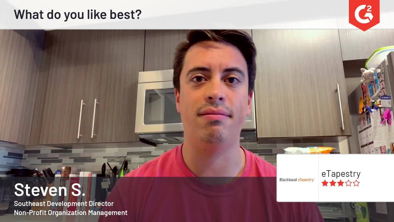 Blackbaud eTapestry review by Steven S.