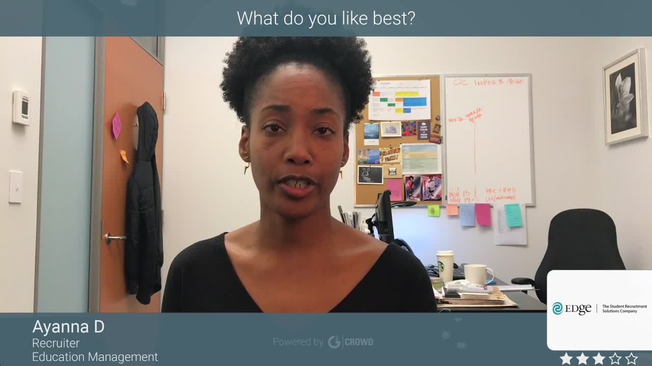 ezRecruit review by Ayanna D.