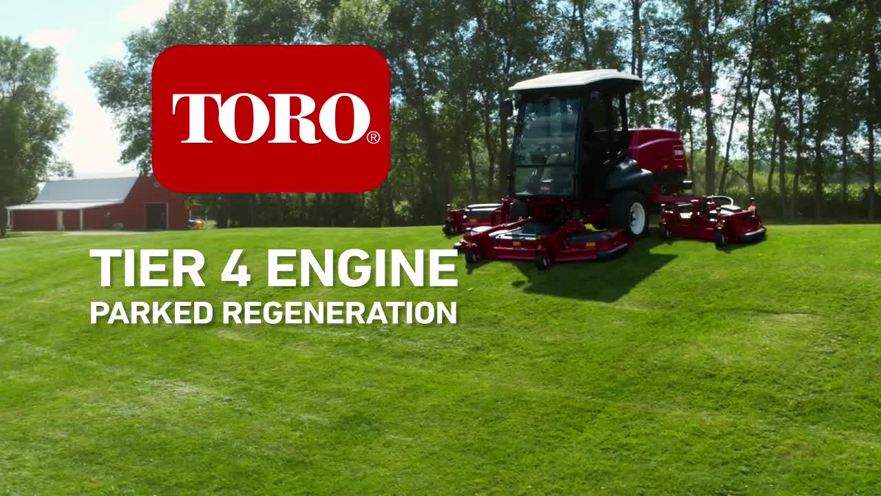 Yanmar Tier 4 Parked Regeneration Toro Commercial Video