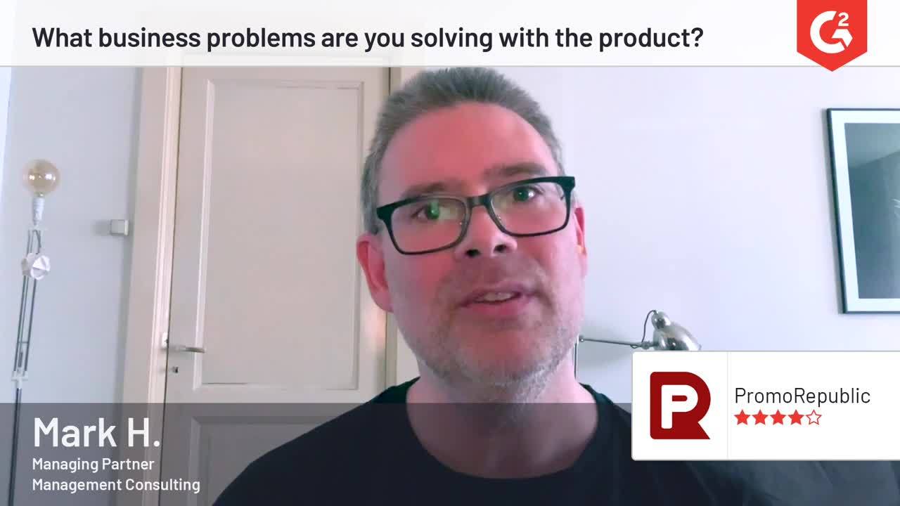 Reseña de PromoRepublic por Mark H.