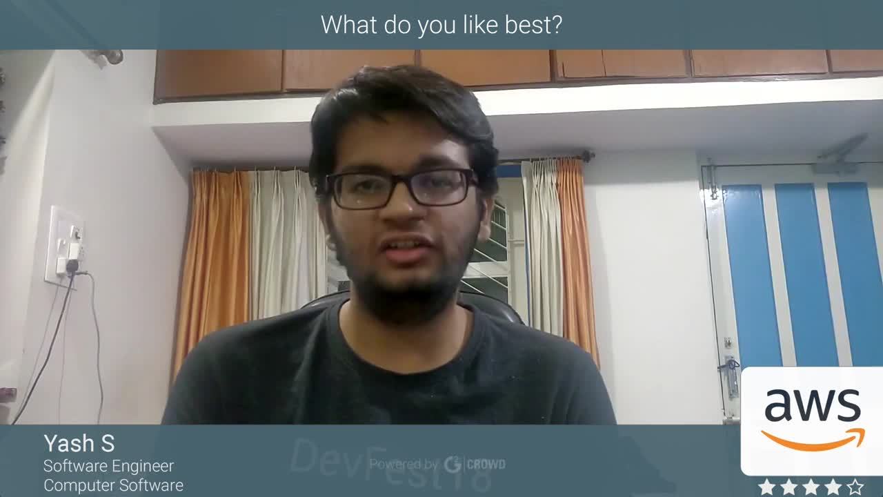 Amazon EC2 review by Yash S.