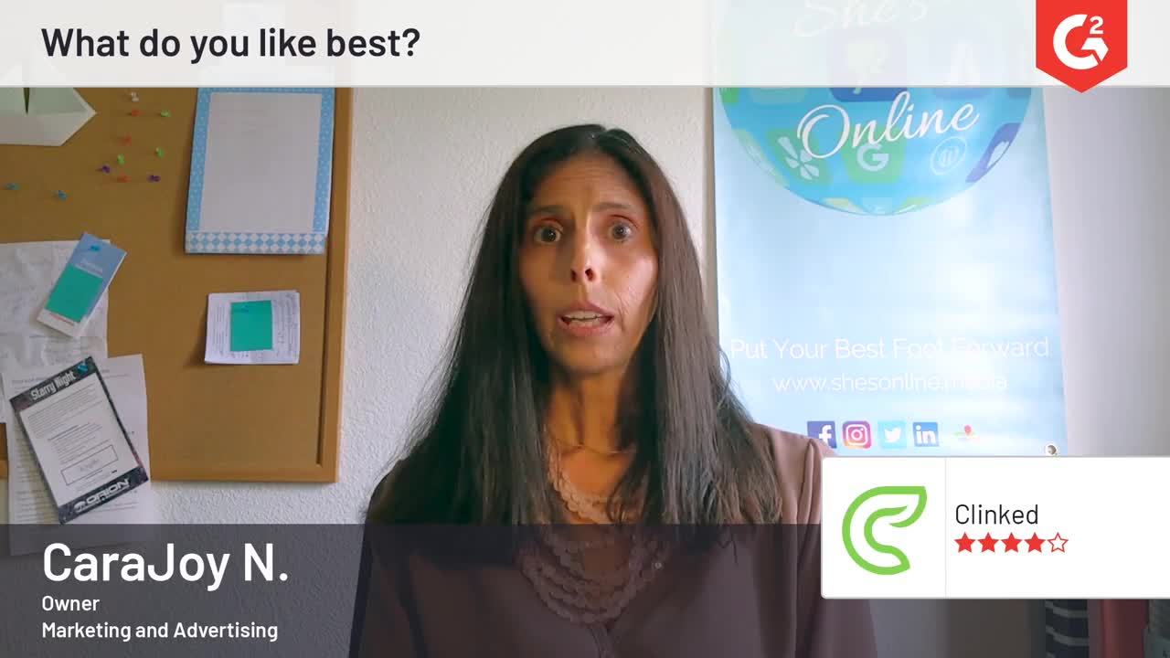 Clinked Bewertung von CaraJoy N.