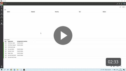 3CX korte rondleiding Webclient/Desktop app