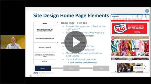 WSI Webinar: Expert Tips to Improve Your Ecommerce Website Experience