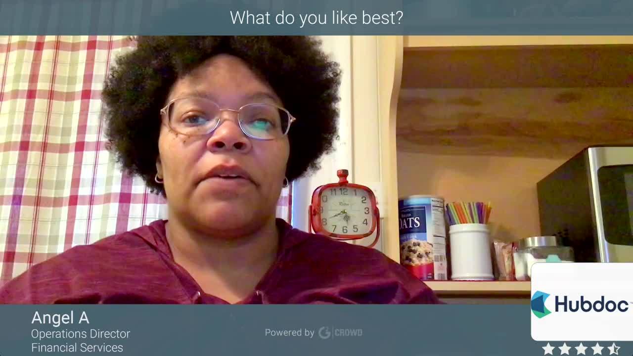 Avaliação de Hubdoc por Angel A.