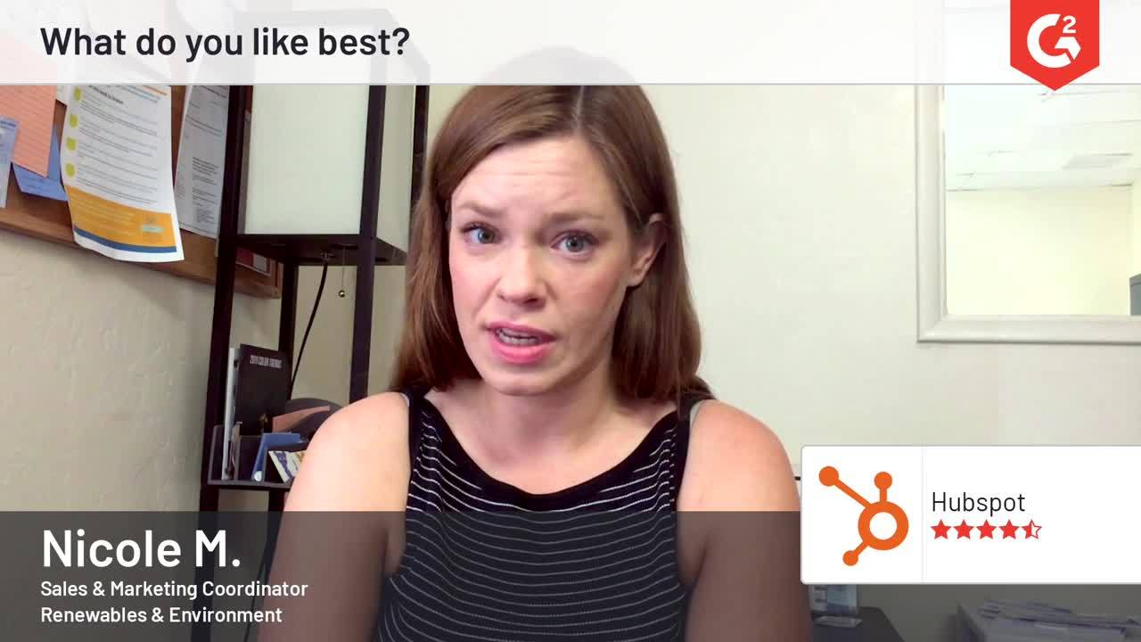 HubSpot Marketing Hub review by Nicole  M.