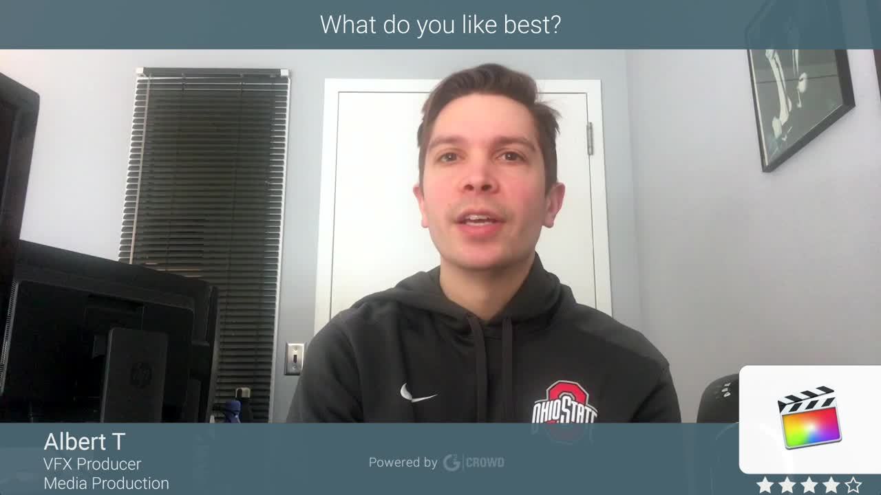 Avaliação de Final Cut Pro X por Albert T.