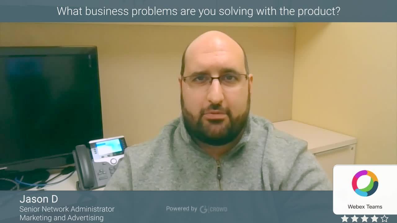 Webex Suite review by Jason D.