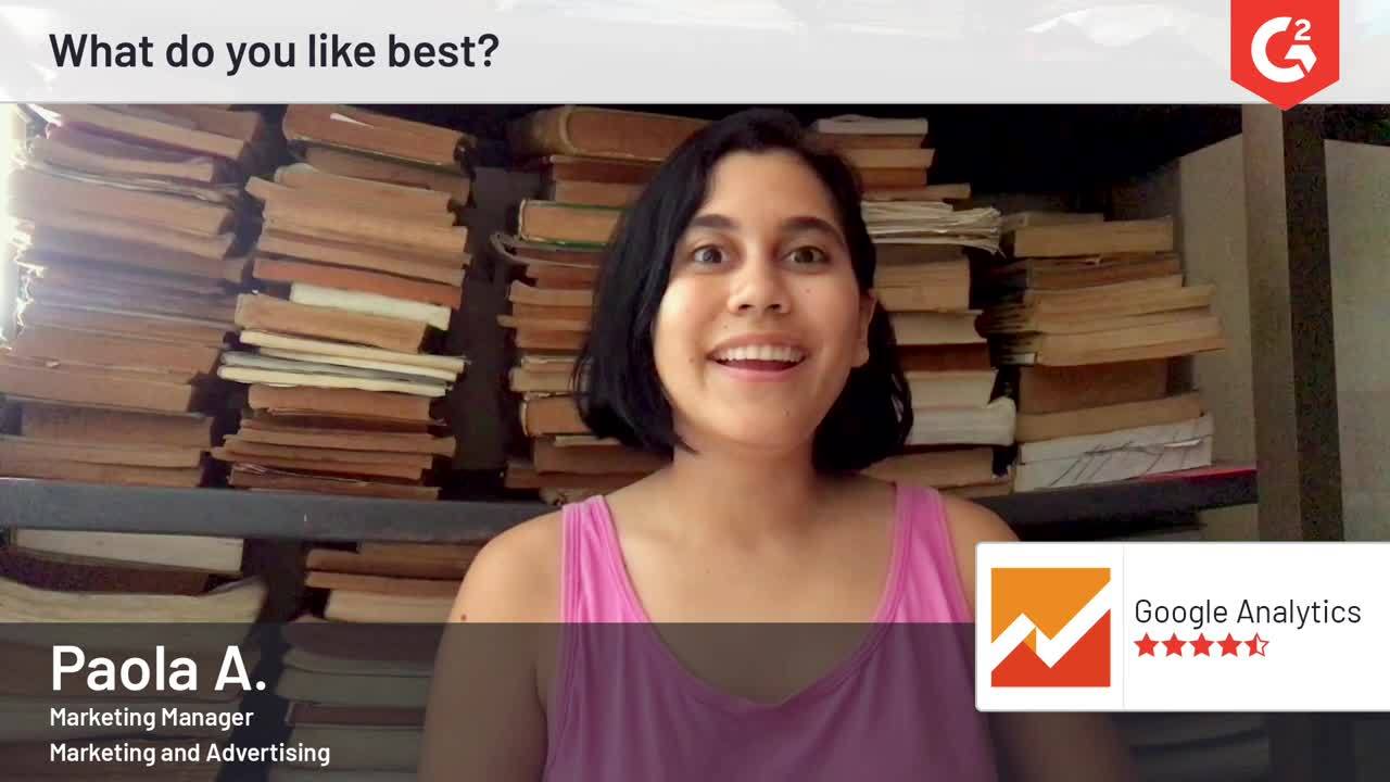 Google Analytics Bewertung von Gigi F.