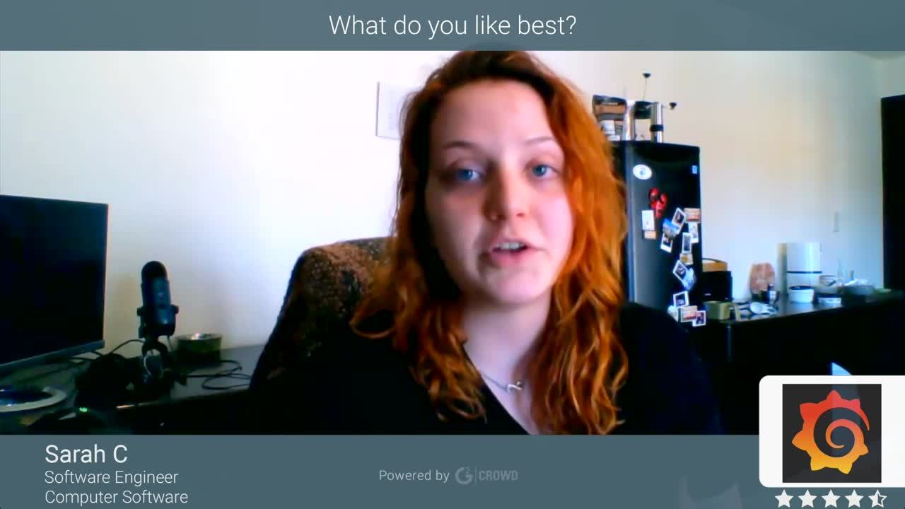 Grafana Labs review by Sarah C.