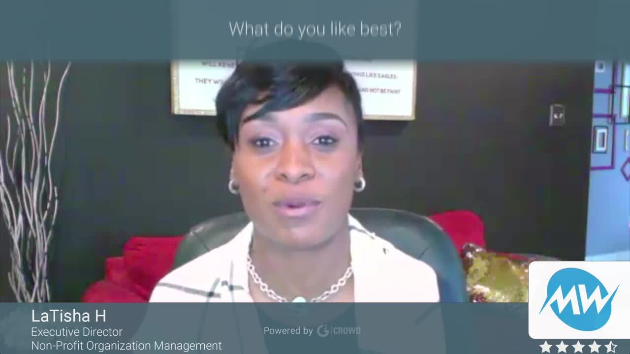 Membershipworks review by LaTisha H.