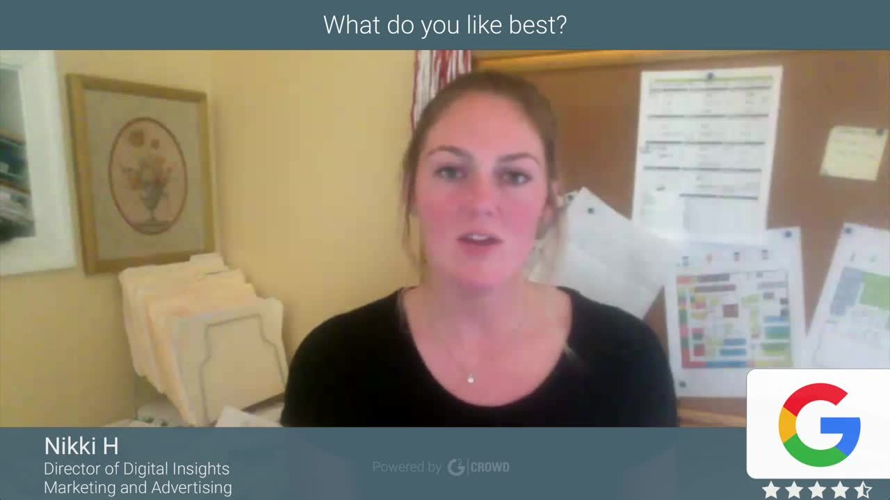 Google Analytics review by Nikki H.