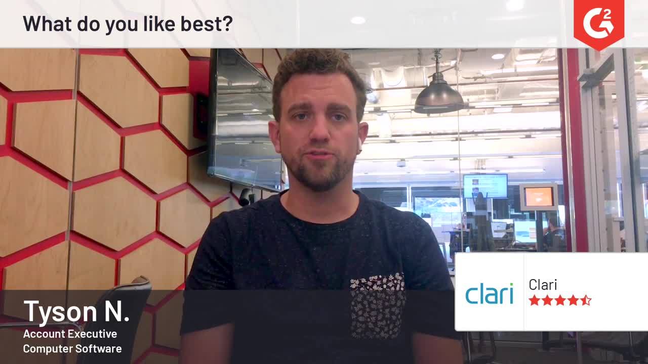 Clari review by Tyson N.