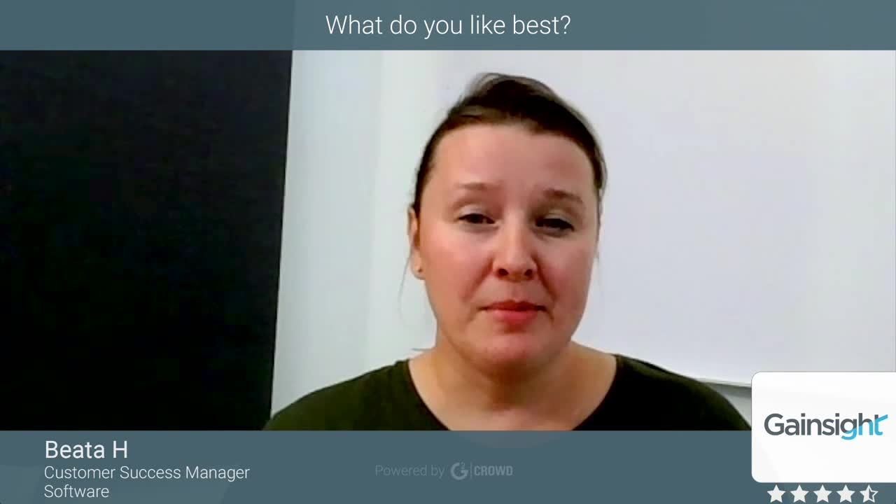 Gainsight Customer Success review by Beata H.