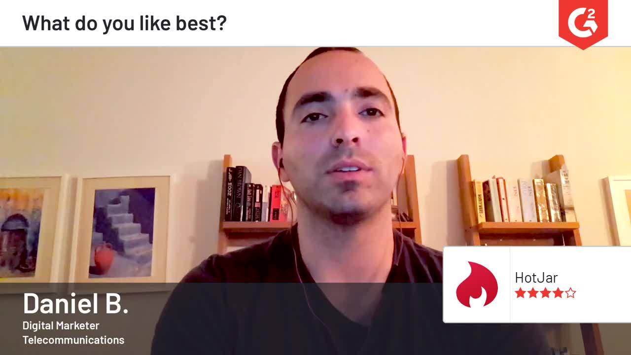 Hotjar review by Daniel B.