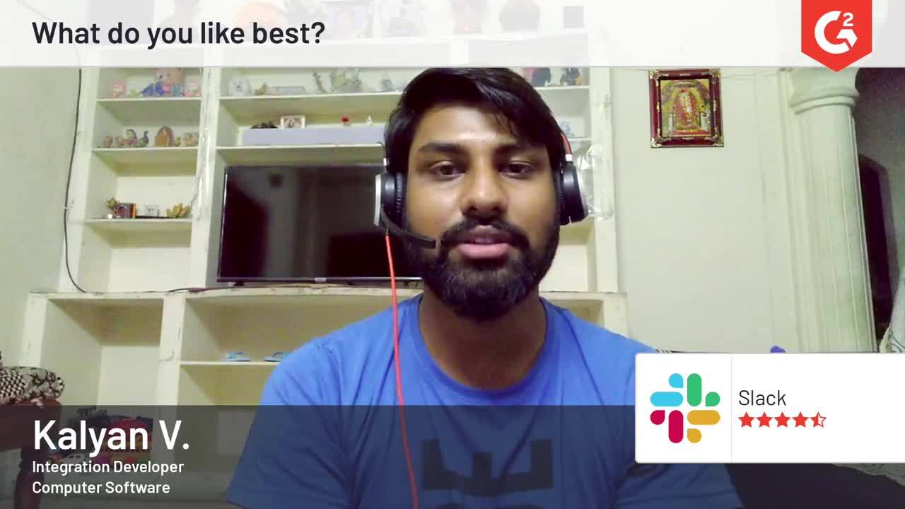 Slack review by Kalyan V.