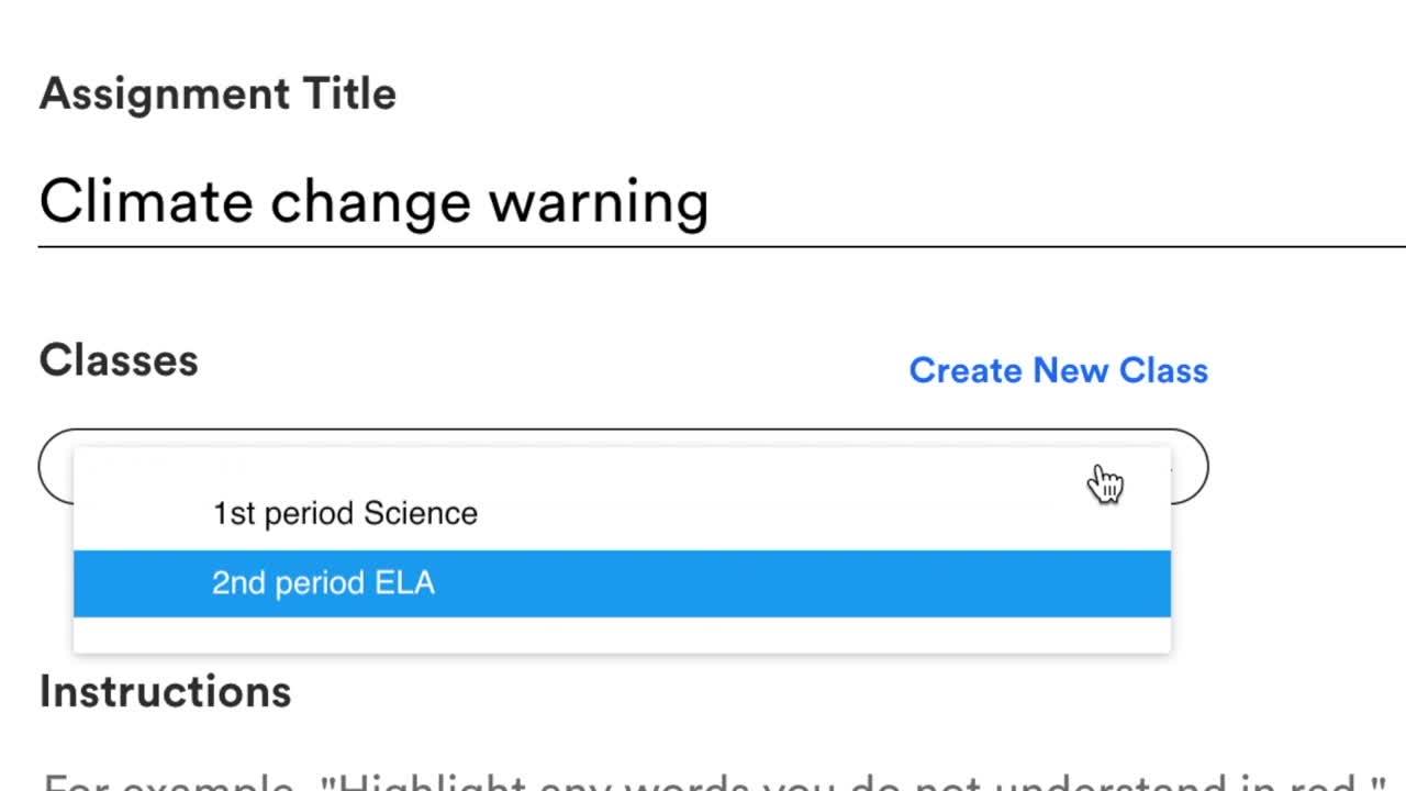 How Newsela Works: Creating and Monitoring Assignments