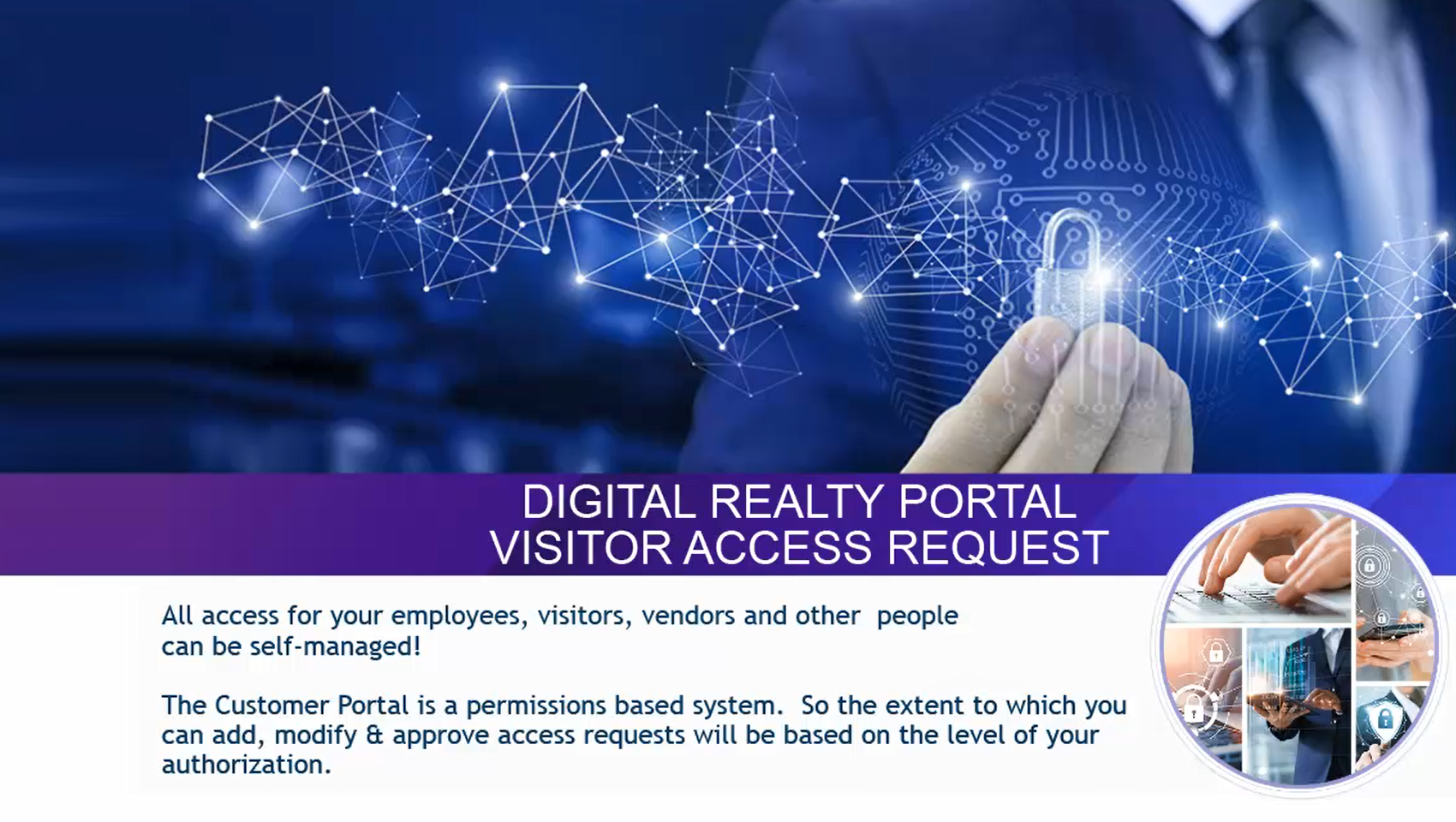 Visitor Access Request Tutorial Customer Portal