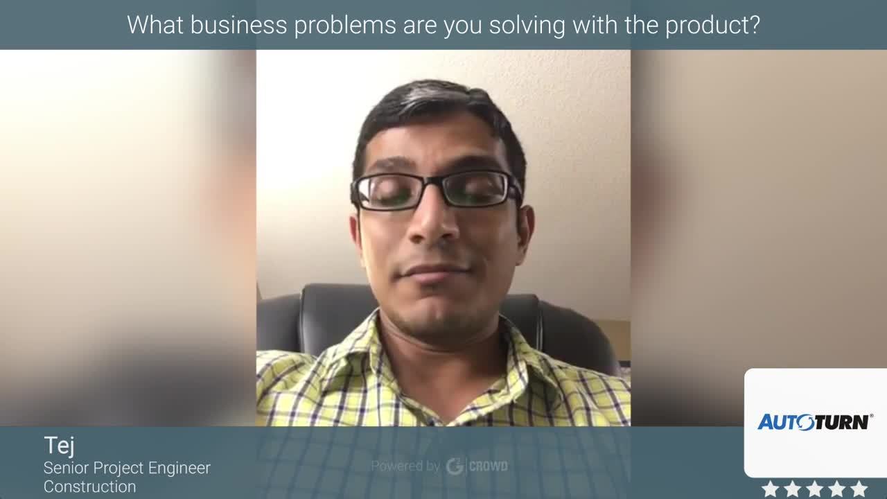 AutoTURN review by Tejsingh R.