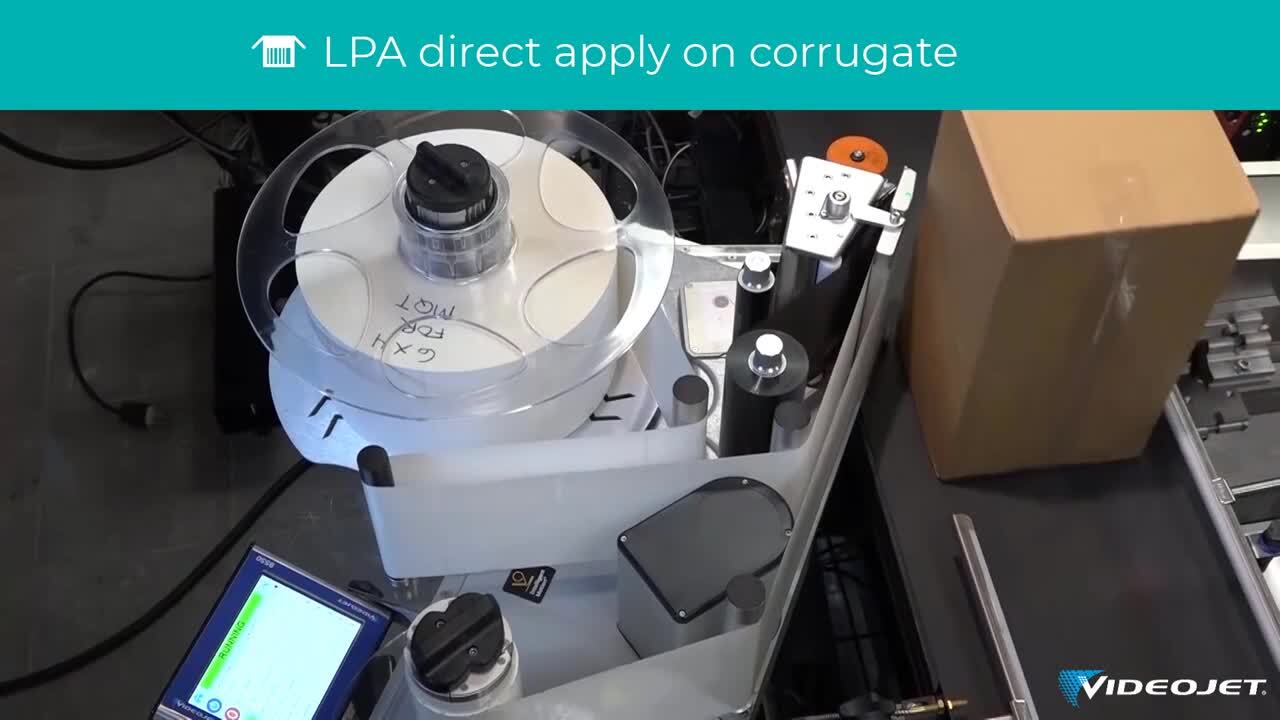 LPA direct apply on corrugate