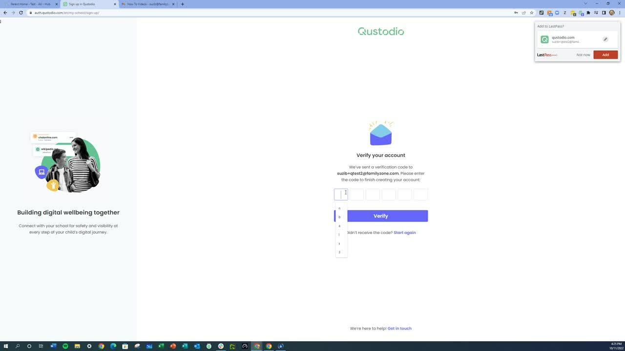 Part 1: How to create a Qustodio Account & Claim my child's learning device