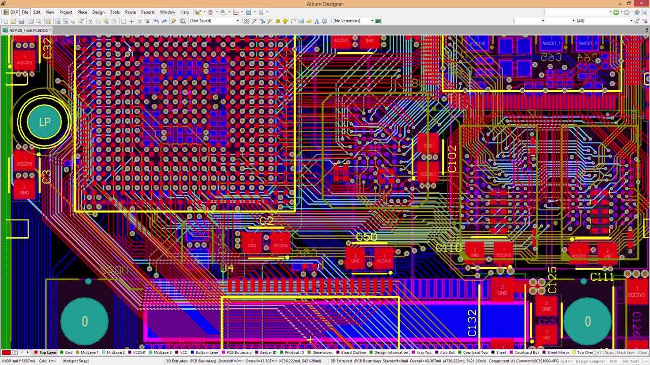 Создание схемы altium designer