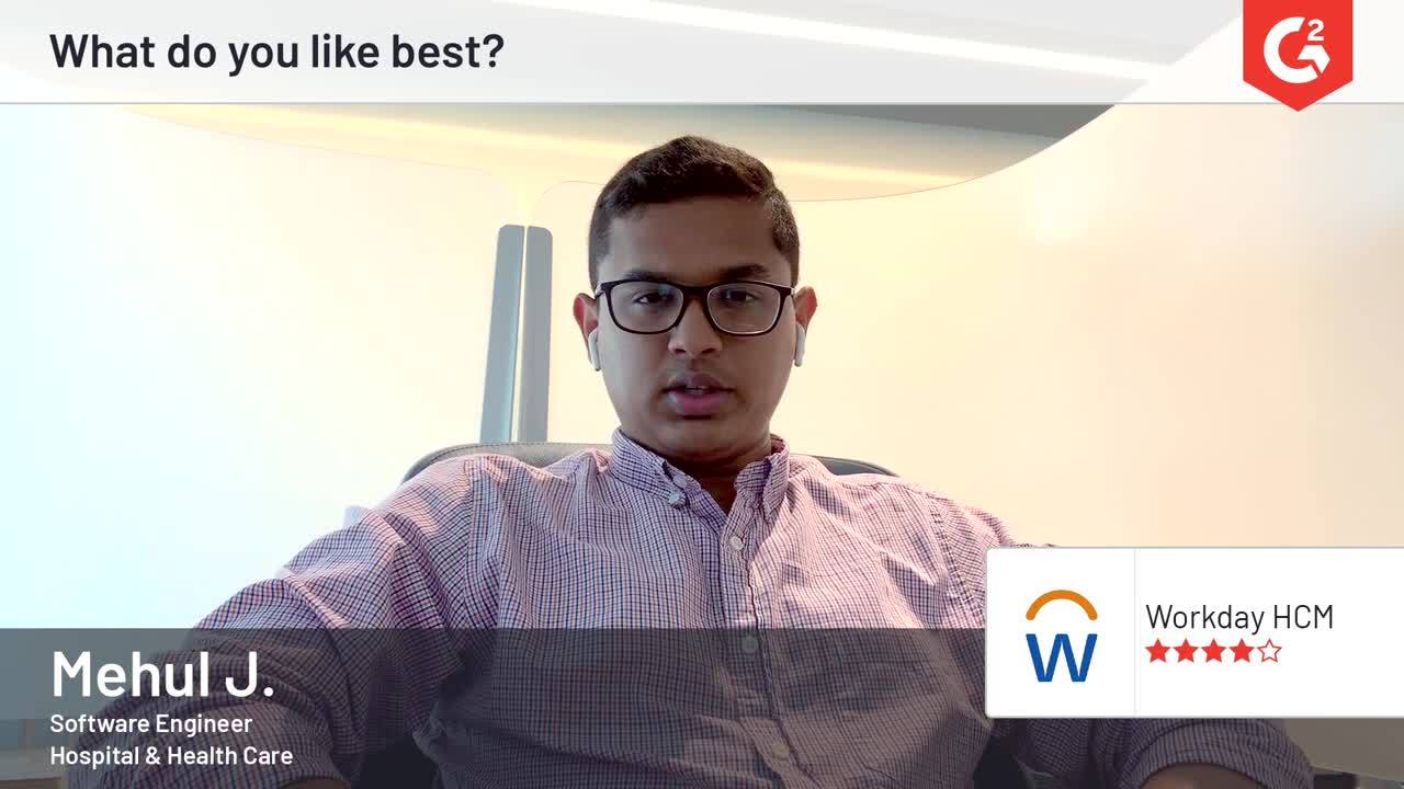 Avis sur Workday HCM par Mehul J.