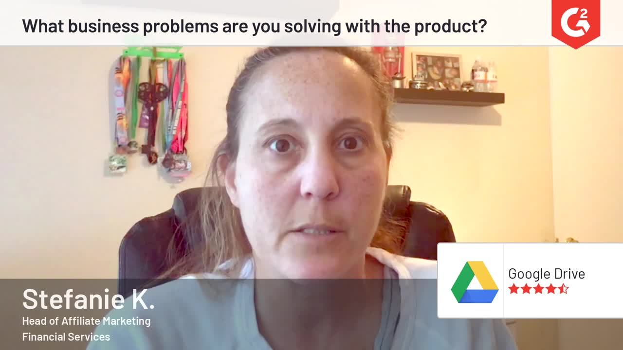 Google Workspace review by Stefanie K.