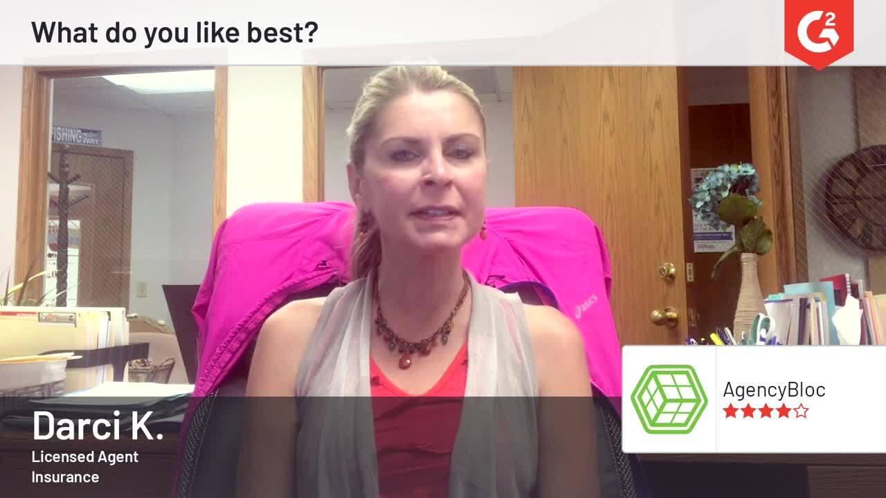 AgencyBloc AMS+ review by Darci K.